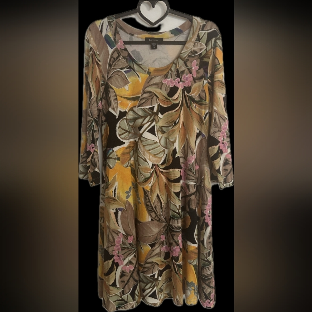 Karen Kane Multicolor Patterned Dress